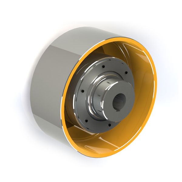 HLL belt brake wheel type elastic pin coupling